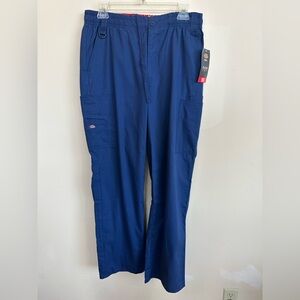 Dickies Men's Navy Scrub Pant